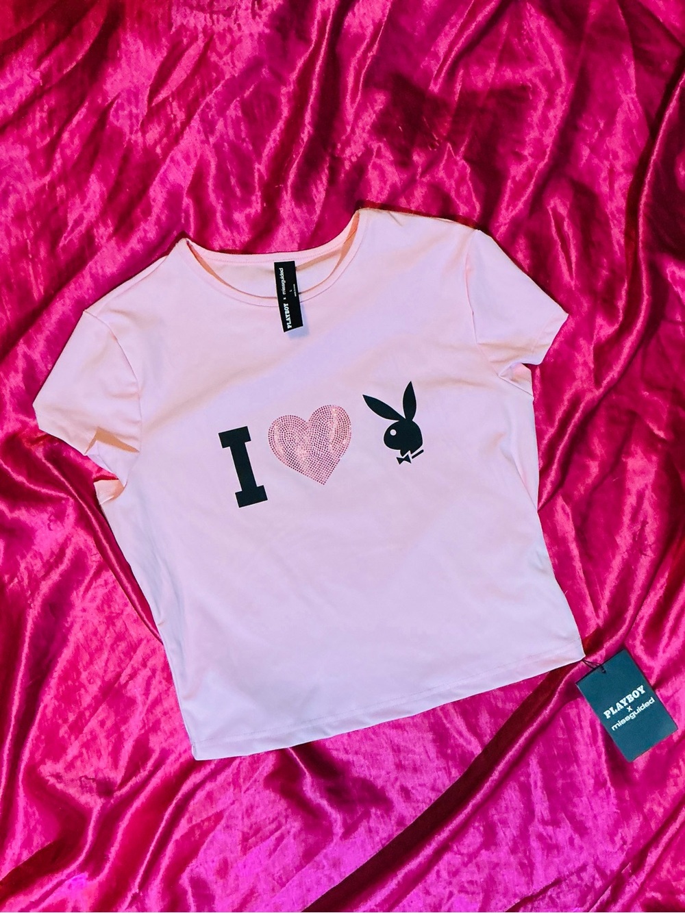Playboy Heart Tee 🩷